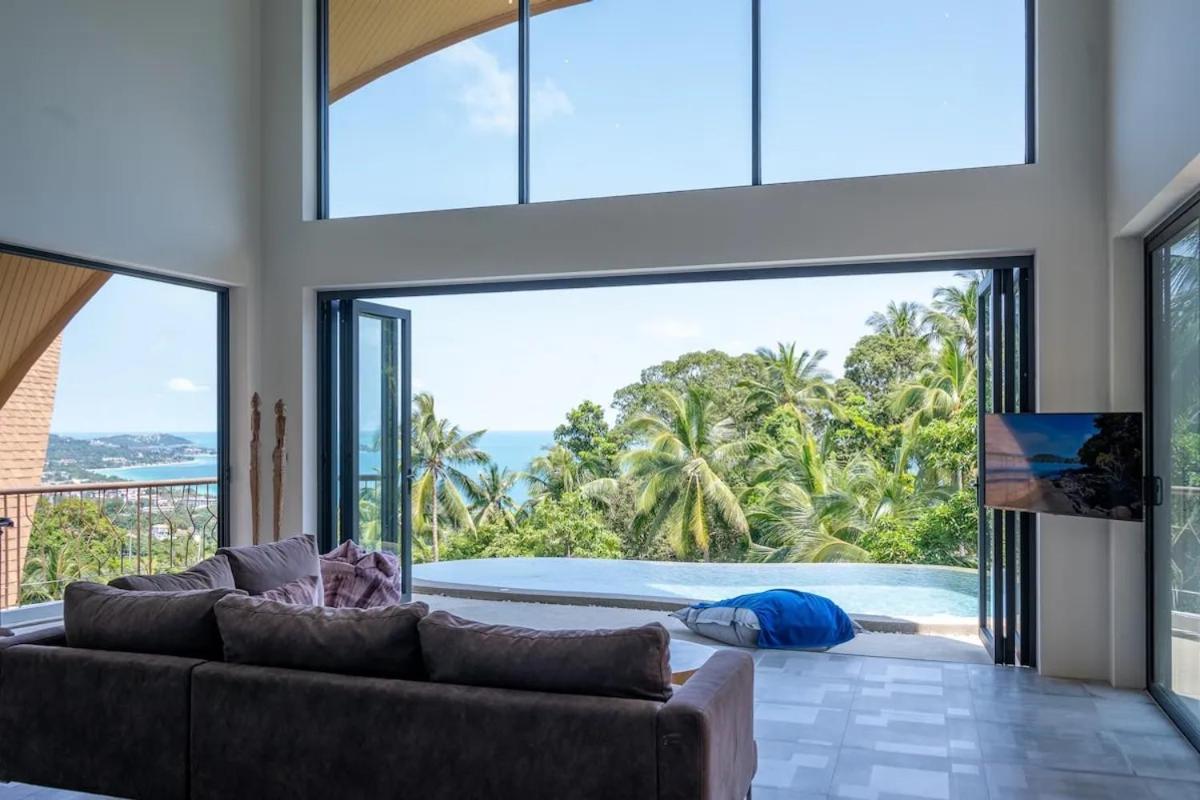 Villa Lola 2Br - Private Infinity Pool & Sea View Csaveng-part Kültér fotó