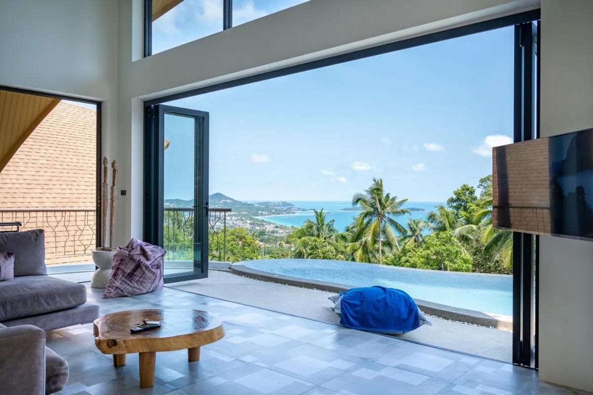 Villa Lola 2Br - Private Infinity Pool & Sea View Csaveng-part Kültér fotó